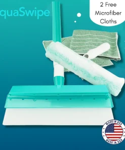AquaSwipe™ Recyclable Silicone Window Squeegee Kit